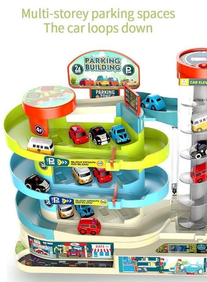 SKYBUCKET cardventure Parking Building toyetith Music and Light Parking garagelaysetidsParking garageace caramp trackoys (cardventure Parking Building toyet)_30 - Image 5